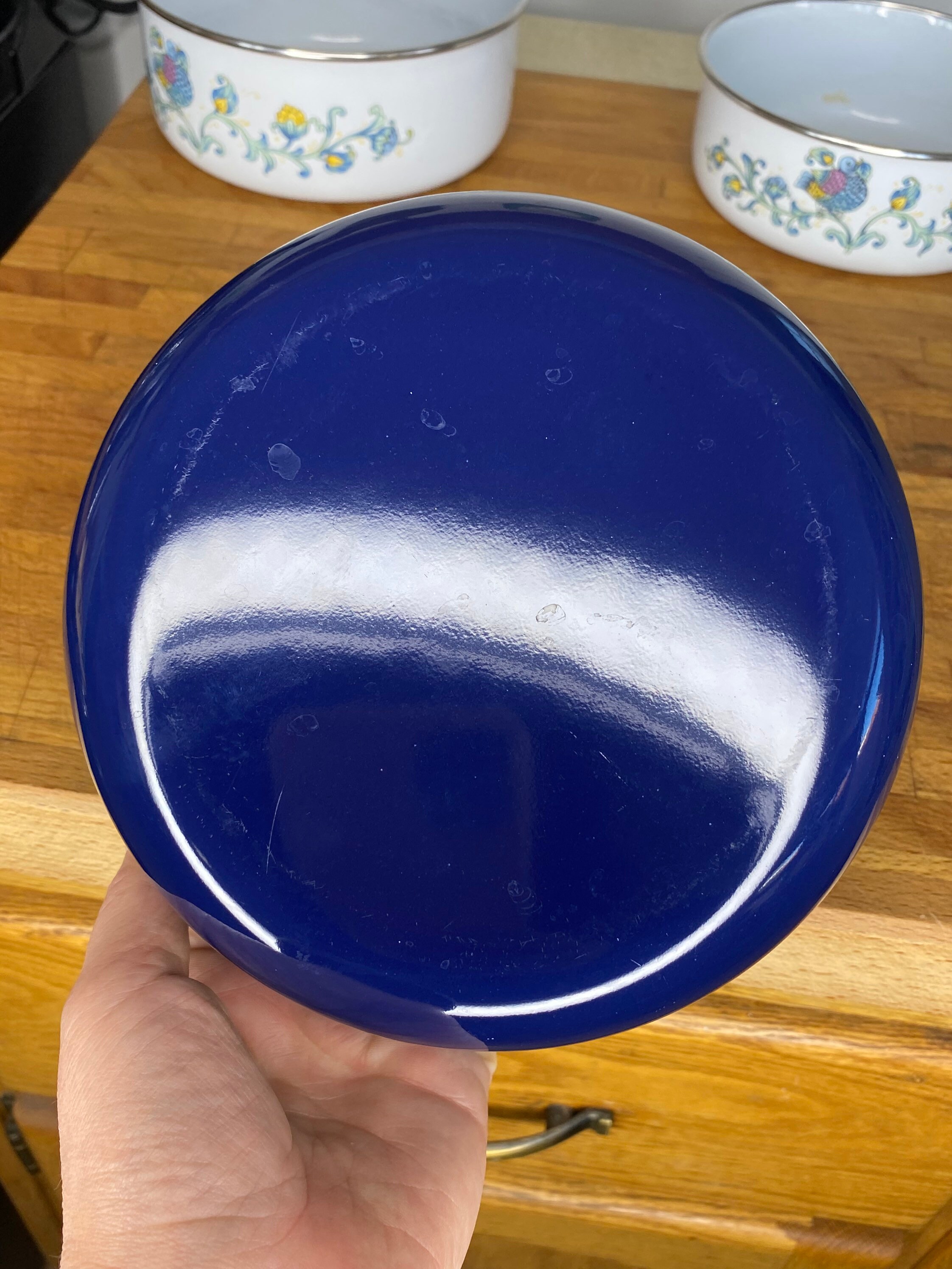 Vintage Kobe Kitchen Mixing Bowsl Set of 3 Bowls w/Peacock Etsy