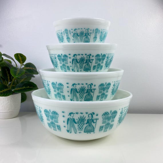 Old Pyrexオールドパイレックス【Butterprint：バタープリント】 OLD PYREX BUTTER PRINT Table Ware/オールドパイレックス