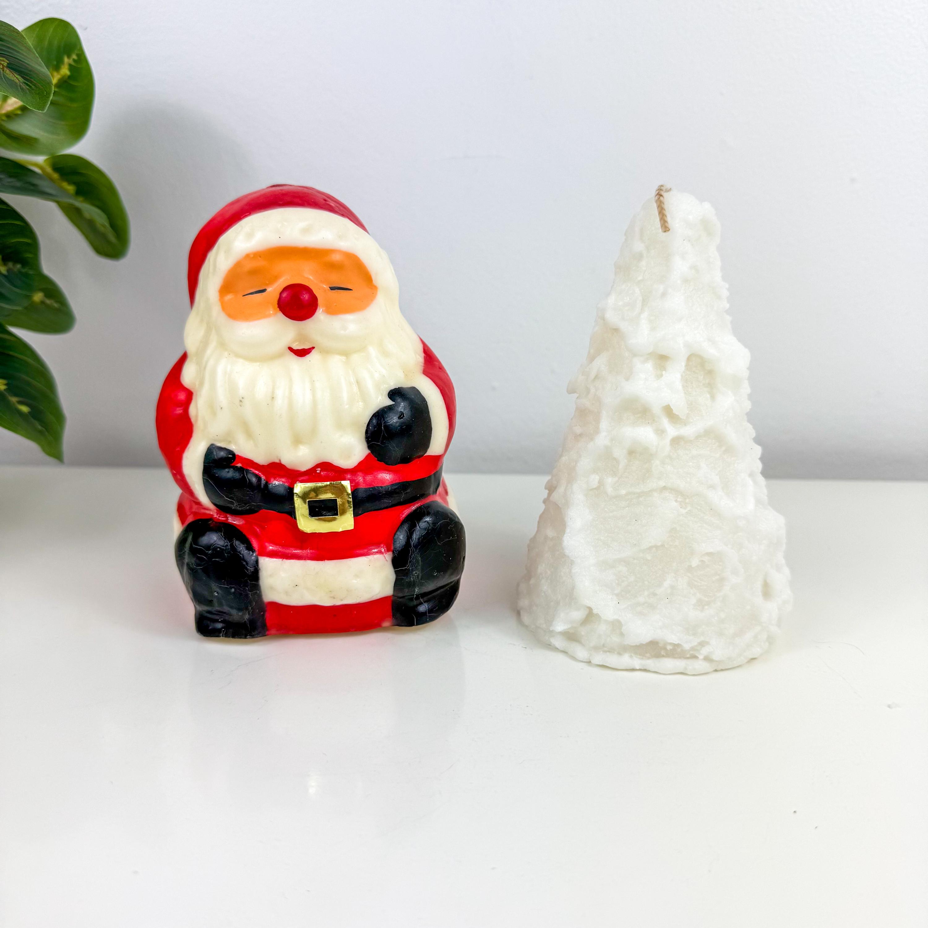 Vintage Starry Eyed Santa - Etsy