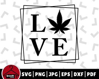 Free Free 86 Peace Love And Weed Svg SVG PNG EPS DXF File