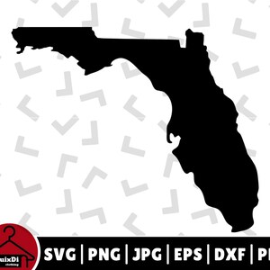Florida Map SVG, Florida State Vector File Clipart, States of America ...