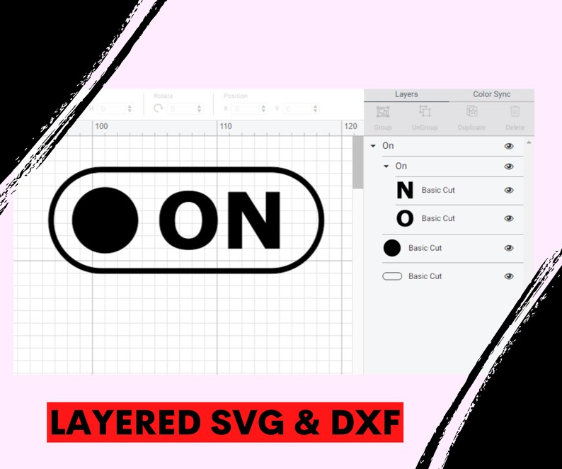 On Off Switch Svg / On off Tumbler Svg design Clip Art / Toggle Switch ...