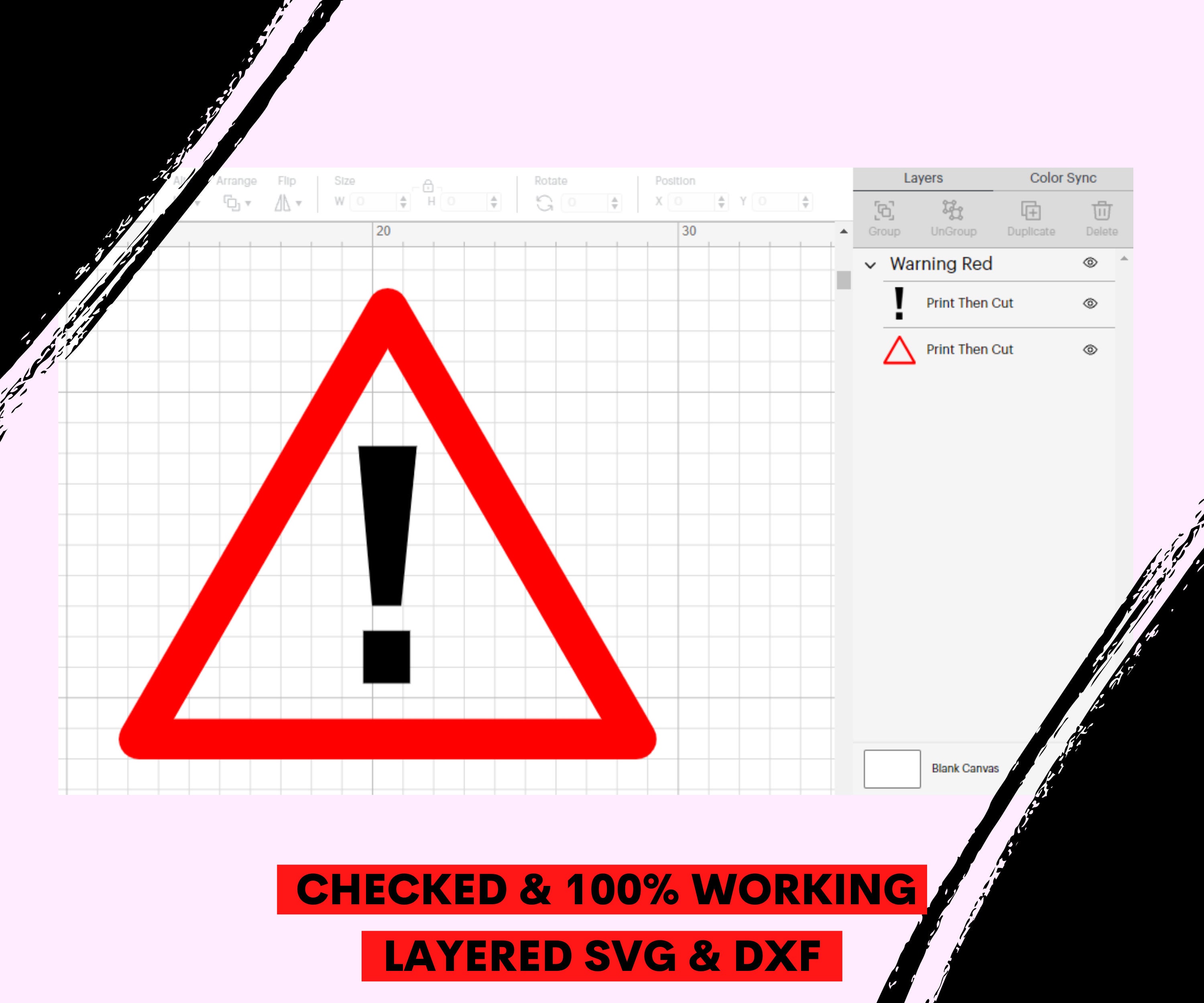 Warning Caution Sign Svg Keep Out Clipart Blocked Symbol Cnc - Etsy