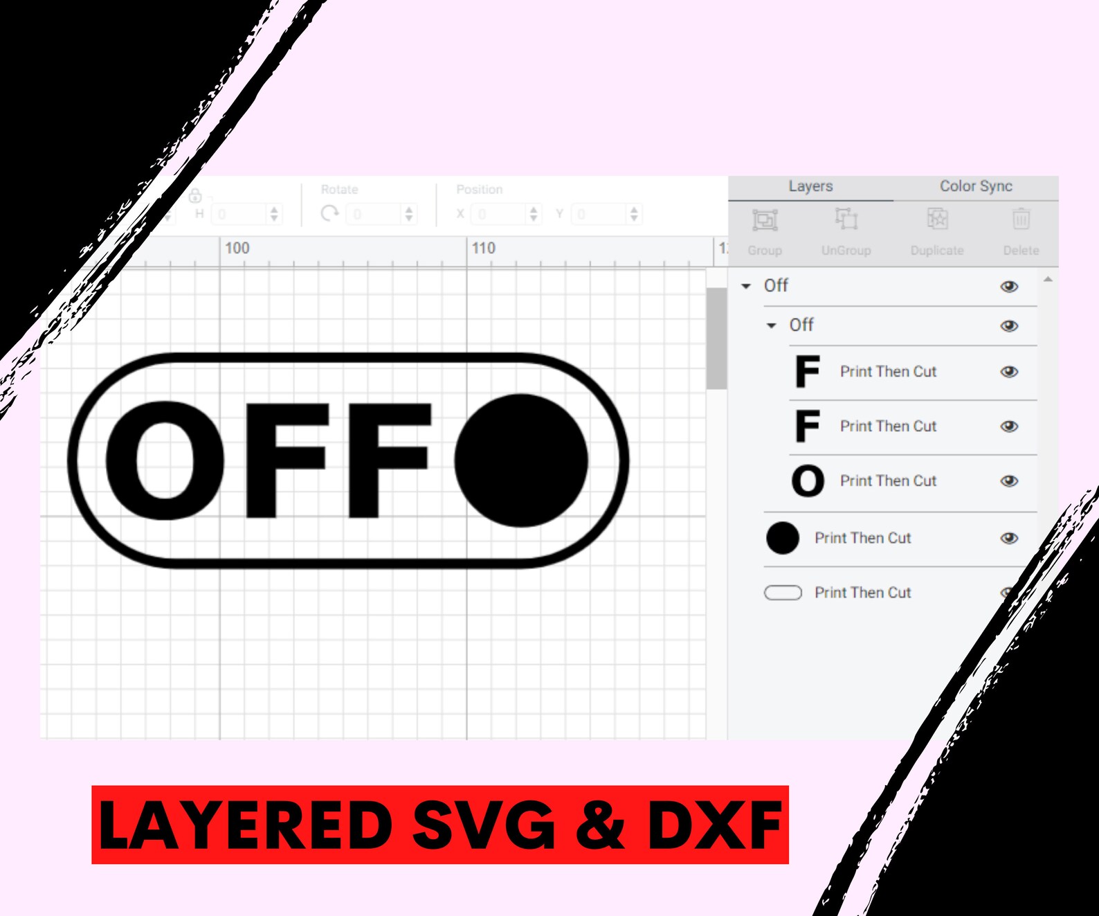On off Switch Svg on off Tumbler Svg Design Clip Art - Etsy