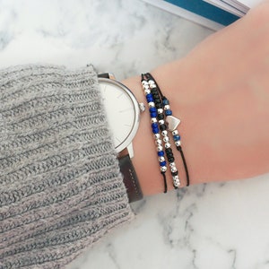 Ich liebe dich Morse-Code-Armband, Morse-Code Gold Armband, Armband benutzerdefinierte, benutzerdefinierte Geschenk für Frauen mit geheimen Nachricht, Morse-Code-Liebe