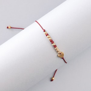 Auntie Morse Code Bracelet, Morse Code Gold Bracelet, Bracelet Custom, Custom Gift For Women With Secret Message, Love Heart Bracelet