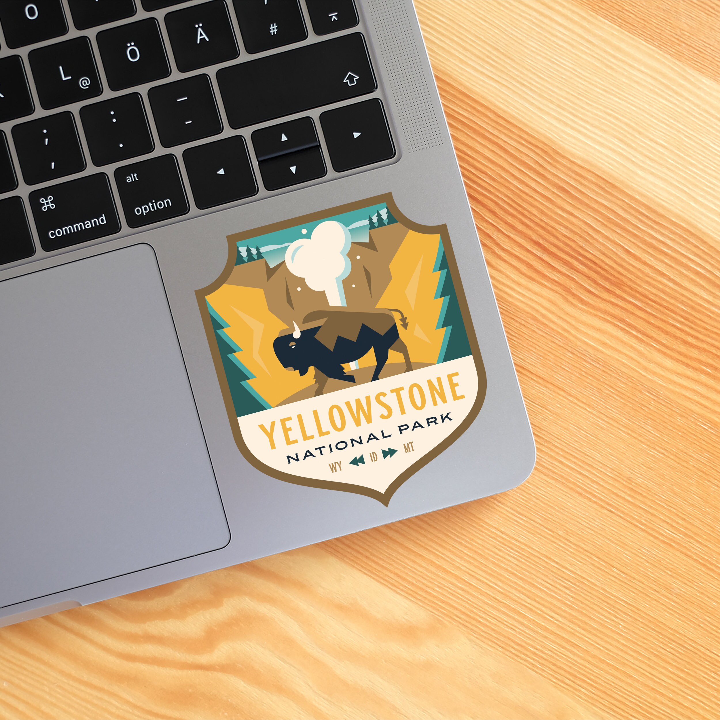 Yellowstone Club Sticker Yellowstone National Park Vinyl Sticker - Yellowstone Travel Sticker ...