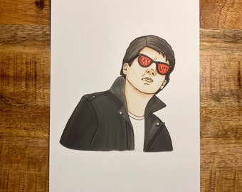 RUDY PRINT, monster squad, 80's fan art, monster club
