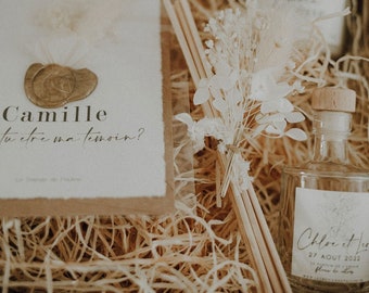 Box Témoin d'amour - demande en témoin mariage bapteme