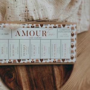 Carte love coupon saint valentin