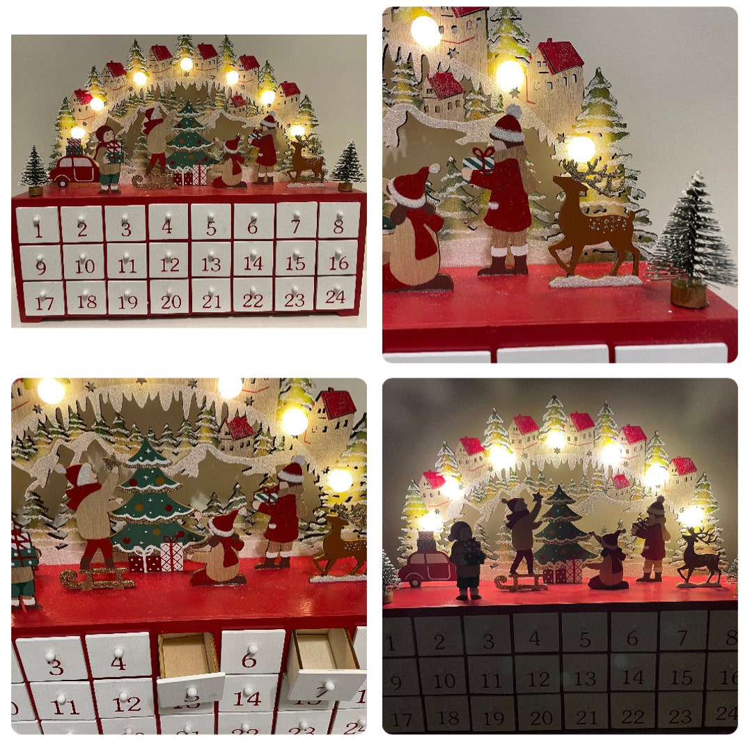 led-christmas-wooden-advent-calendar-kids-advent-calendar-etsy
