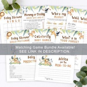 Name That Baby Tune Printable Baby Game Baby Shower Game - Etsy