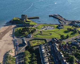 A5 Greeting Card - Broughty Castle - Dundee, Scotland