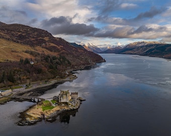 Eilean Donan Castle Print, Scottish Highlands Fine Art Photography