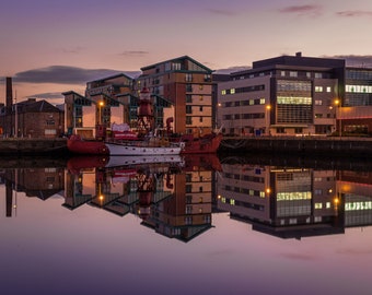 City Quay Reflections - Dundee, Scotland - A3, A2 or A1 Scottish Fine Art Photo Print Signed - Free UK Delivery