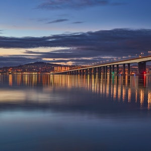 Dundee & Tay Bridge Reflections, Scotland - A3, A2 or A1 Scottish Fine Art Photo Print Signed - Free UK Delivery