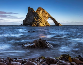 Bow Fiddle Rock Portknockie, Scotland - A3, A2 or A1 Scottish Fine Art Photo Print Signed - Free UK Delivery