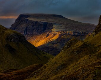 Trotternish Ridge on the Isle of Skye, Scotland - A3, A2 or A1 Scottish Fine Art Photo Print Signed - Free UK Delivery