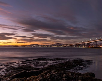 Dundee Clouds Dusk/Sunset, Scotland - A3, A2 or A1 Scottish Fine Art Photo Print Signed - Free UK Delivery