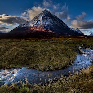 Buachaille Etive Mor, Glen Coe, Scotland - A3, A2 or A1 Scottish Fine Art Photo Print Signed - Free UK Delivery