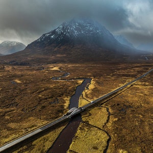Buachaille Etive Mor, Glen Coe, Scotland - A3, A2 or A1 Scottish Fine Art Photo Print Signed - Free UK Delivery