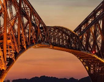 Forth (Rail) Bridge Closeup, Scotland - A3, A2 or A1 Scottish Fine Art Photo Print Signed - Free UK Delivery