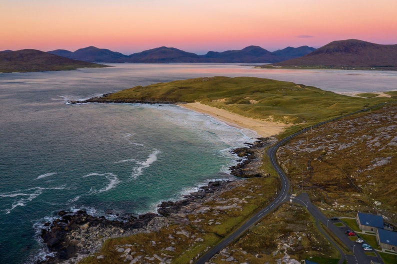 Isle of Harris Sunset, Scotland A3, A2 or A1 Scottish Fine Art Photo Print Signed Free UK Delivery image 1