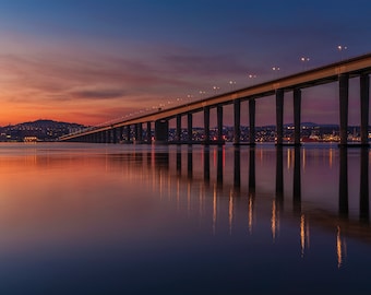 A5 Greeting Card - Tay Road Bridge, Dundee, Scotland