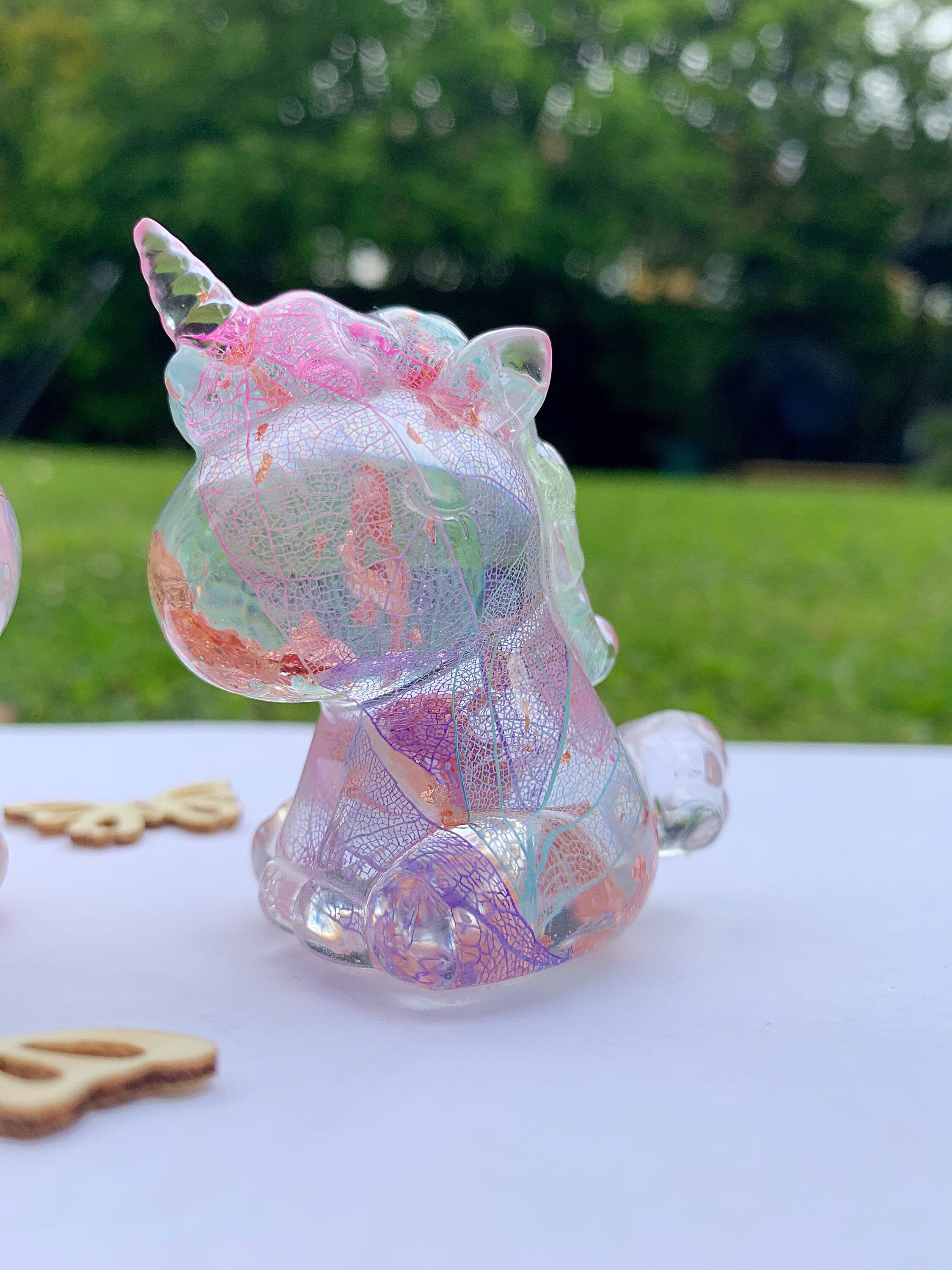 Custom Resin Unicorn unicorn figure perfect gift Etsy