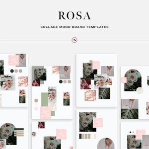 Rosa - Collage Mood Board Templates