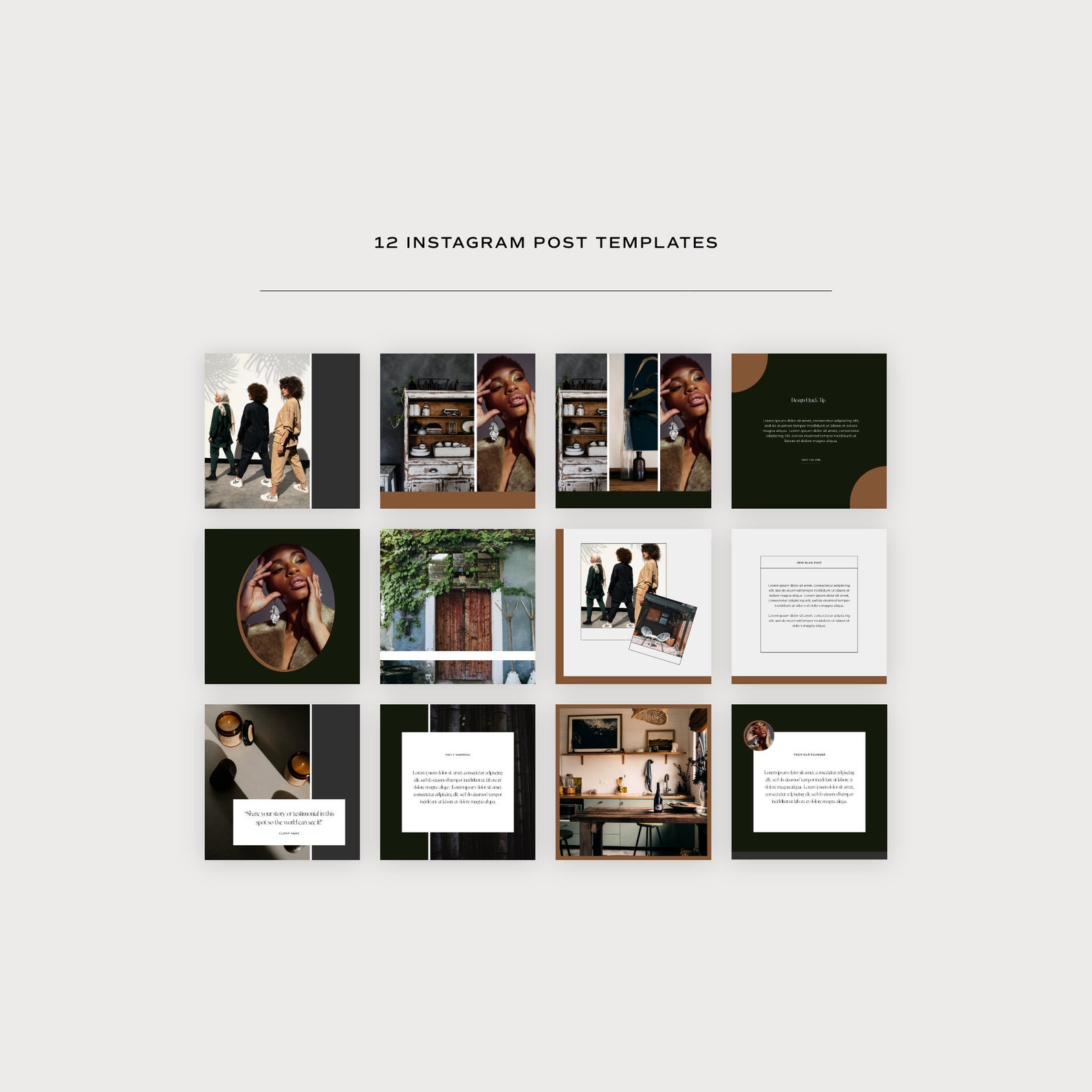 The Bridge Instagram Template Bundle Canva Template | Etsy