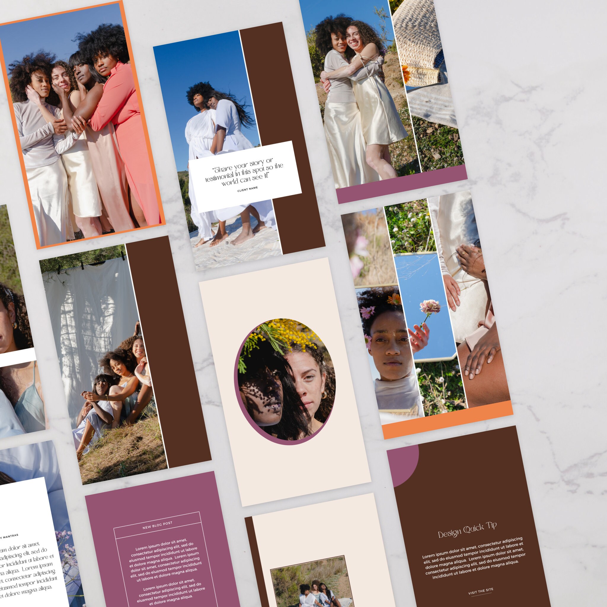 The Bridge - Instagram Template Bundle | Canva Template | Adobe XD ...