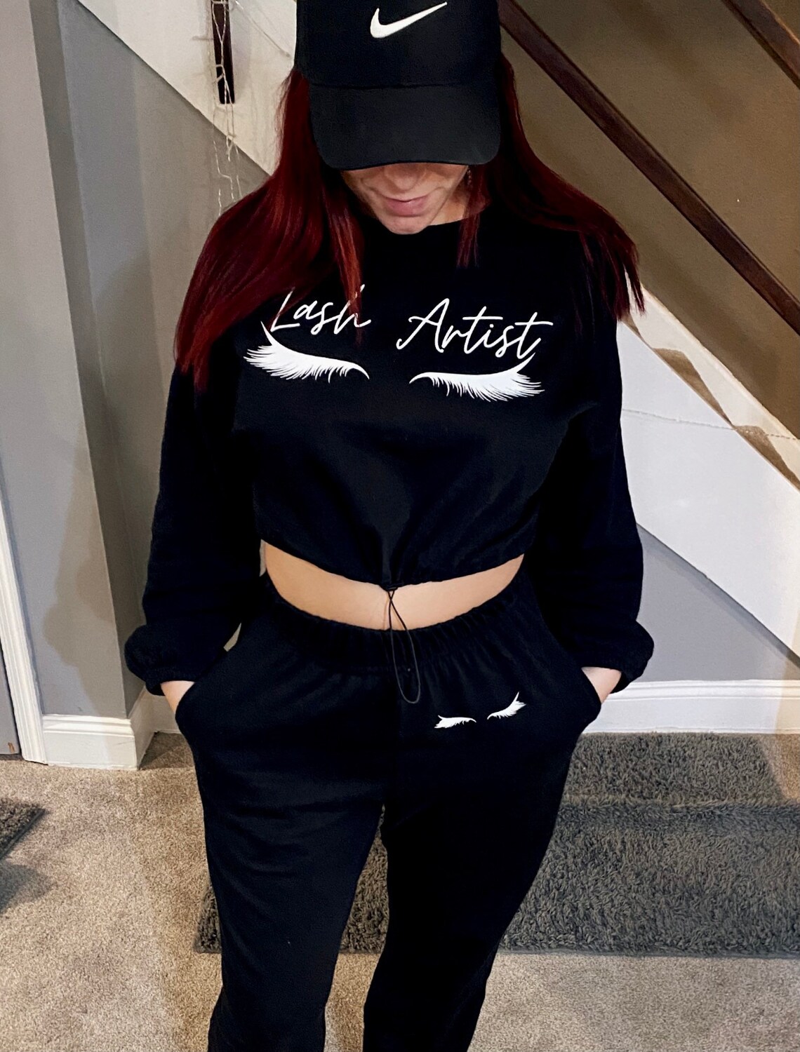 Lash Artist Sweat Outfit Etsy