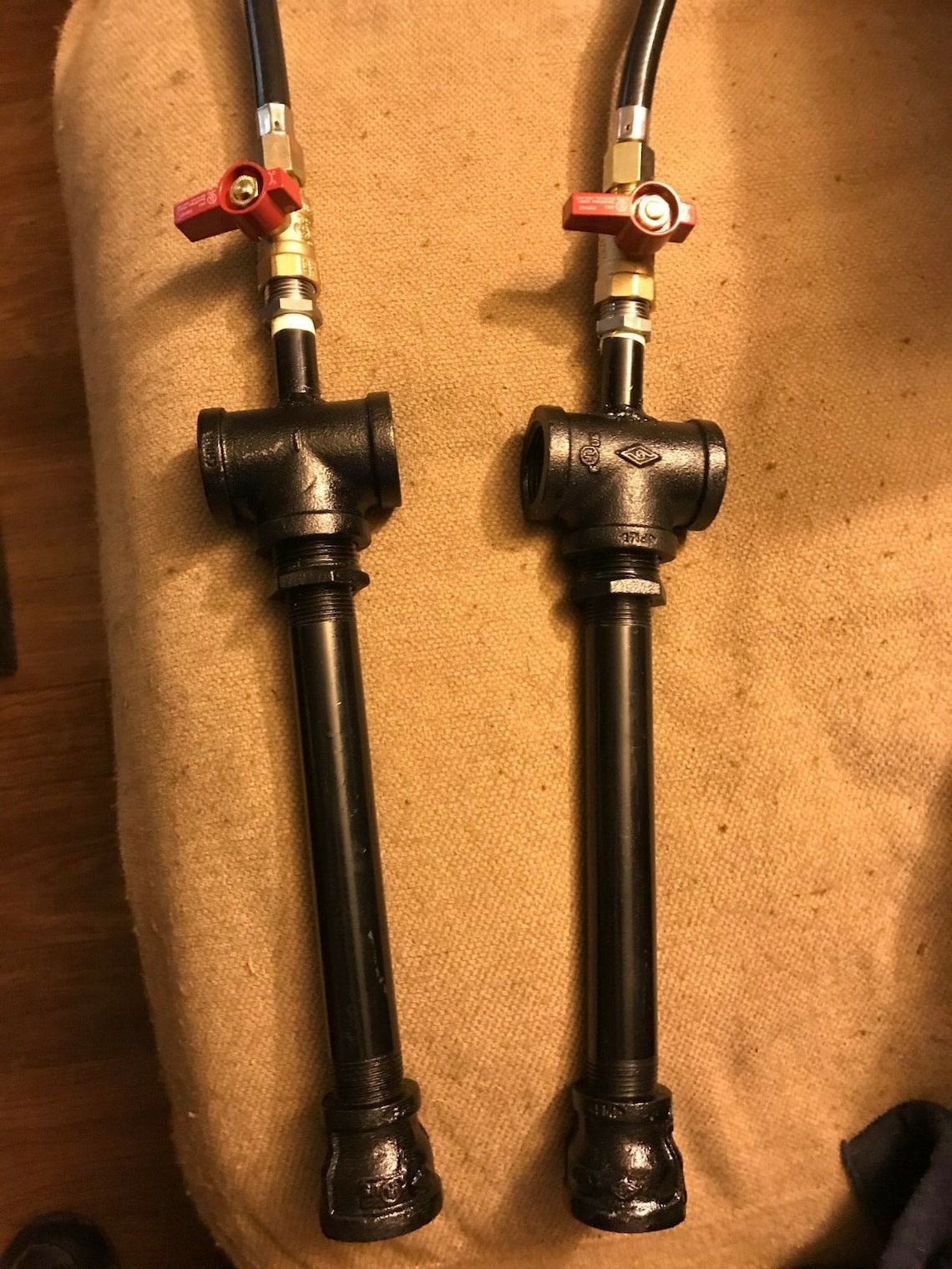 Dual Gas Burners 2 Propane Burners With Hose and Etsy