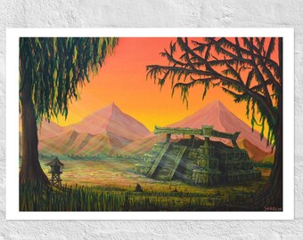 Sunken Temple | World of Warcraft Fanart, Art Print