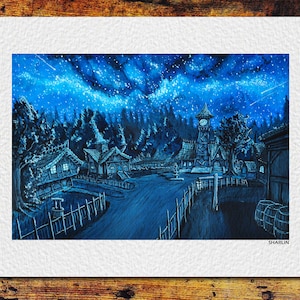 Dunkelhain | World of Warcraft Fanart, Kunstdruck