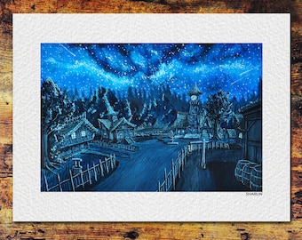 Darkshire | World of Warcraft Fanart, Art Print