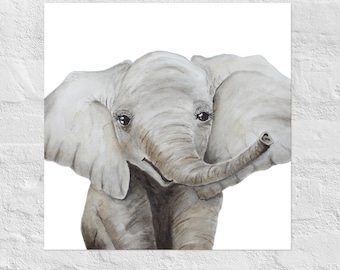 Baby Elephant | Nursery Art Print