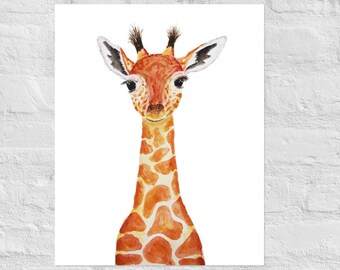 Baby Giraffe | Nursery Art Print
