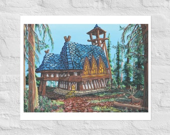 Grizzly Hills | World of Warcraft Fanart, Art Print