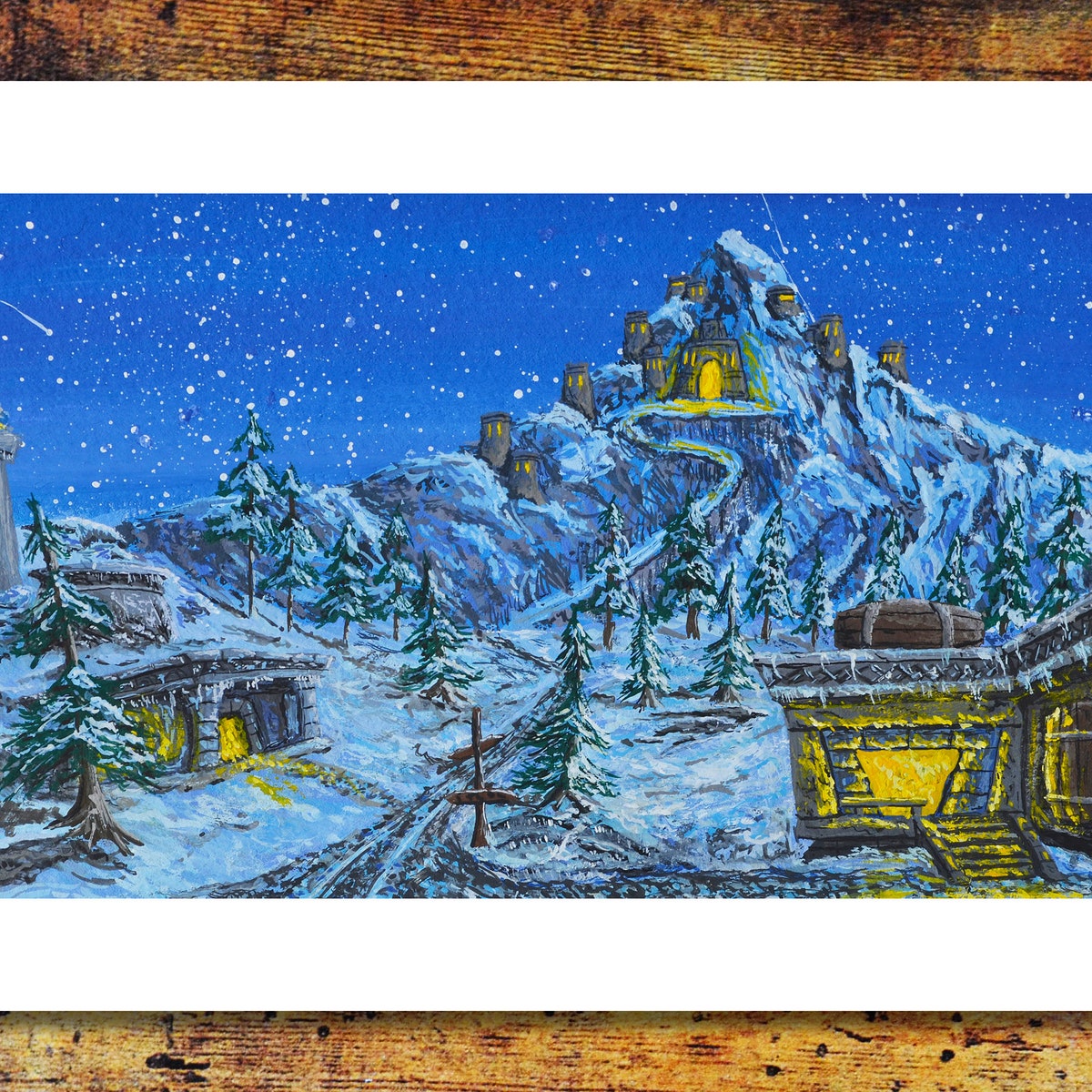 Kharanos to Ironforge | World of Warcraft Fanart, Art Print (+sizes) - Etsy