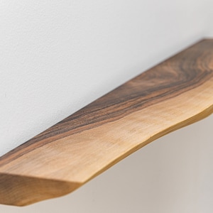 Walnut Floating Shelves, Floating Wood Shelves, Custom Floating Shelves, Floating Kitchen Shelves, Live Edge Floating Shelves, Solid Shelves