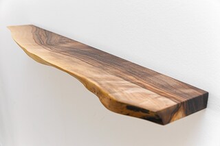 Mensole Galleggianti Rustiche 122x23 Cm Set Da 2: Extra Profonde E Resistenti Per Cucina E Soggiorno