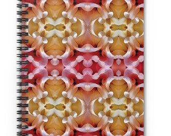 Cuaderno espiral/diario Sunrise Dahlia - Línea rayada