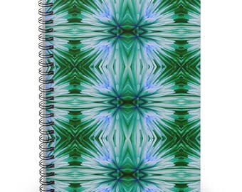 Cuaderno de espiral elegante Symmetry Two - Línea rayada