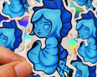 Chibi Fi Holographic Vinyl Sticker | Legend of Zelda Skyward Sword