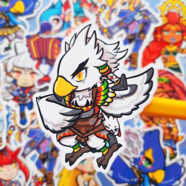 Chibi Teba Tulin Vinyl Sticker | Legend of Zelda Breath of the Wild Age of Calamity