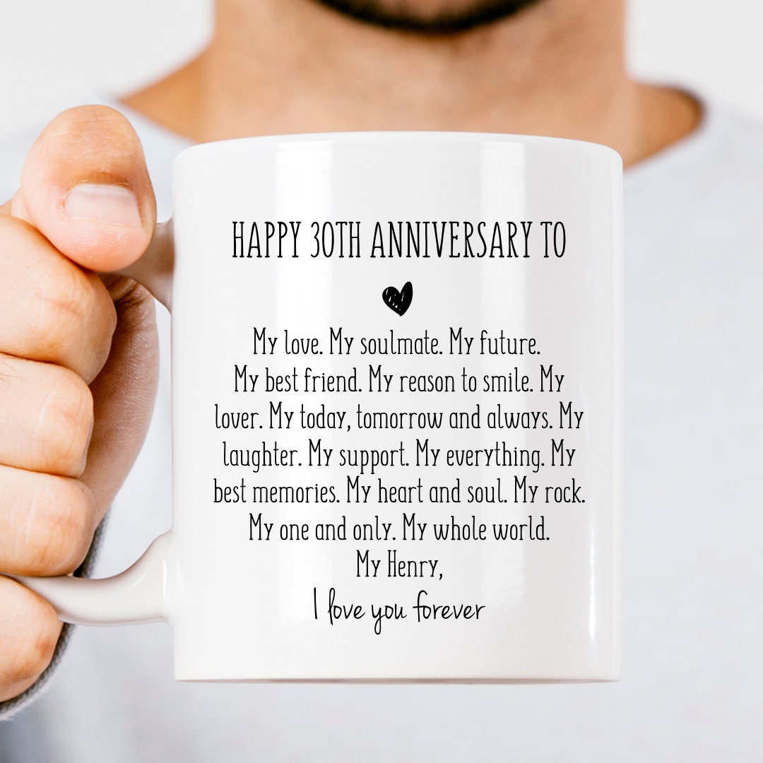 30th Anniversary Gift for Husband,30th Anniversary,30th Wedding