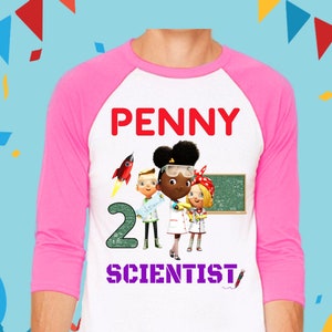 Custom Ada Twist shirt Scientist Kids birthday shirt, Ada Twist scientist Kids Rosie Iggy Custom Unisex shirts Raglan - Questioneers shirt