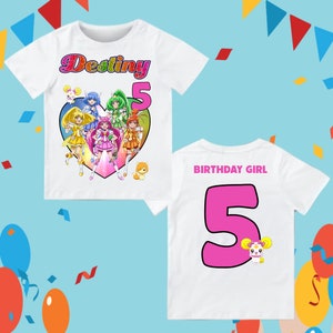 Glitter Birthday Girl Personalized Unisex Girl Custom Birthday Party Family Matching, Custom birthday girl force glitter